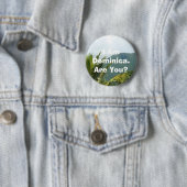 Badge Rond 5 Cm Bouton - 'je suis Dominica (En situation)