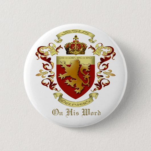 Badge Rond 5 Cm Bouton Jésus livre (Devant)