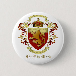 Badge Rond 5 Cm Bouton Jésus livre