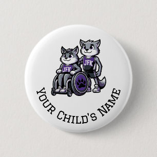 Badge Rond 5 Cm Bouton JFK : Customisez-moi !