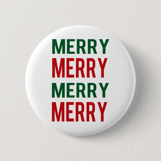 Badge Rond 5 Cm Bouton Joyeux (Devant)