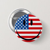 Badge Rond 5 Cm Bouton Joyeux (Devant & derrière)