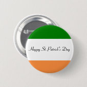 Badge Rond 5 Cm Bouton Joyeux Saint Patrick's Day (Devant & derrière)