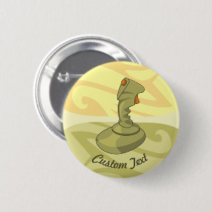 Badge Rond 5 Cm Bouton Joystick