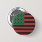 Badge Rond 5 Cm Bouton Juneteenth afro-américain (Devant & derrière)