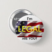 Badge Rond 5 Cm Bouton juridique (Devant & derrière)