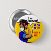 Badge Rond 5 Cm Bouton Kindness Always Wins (Devant & derrière)