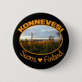 Badge Rond 5 Cm Bouton Konnevesi (Devant)