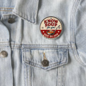 Badge Rond 5 Cm Bouton KSFY (En situation)