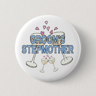 Badge Rond 5 Cm Bouton : La belle-mère du marié