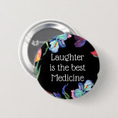 Badge Rond 5 Cm Bouton - Le meilleur médicament (Devant & derrière)