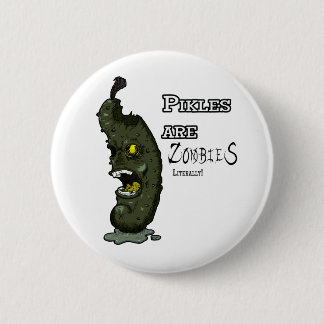 Badge Rond 5 Cm Bouton Les chicots sont des zombies