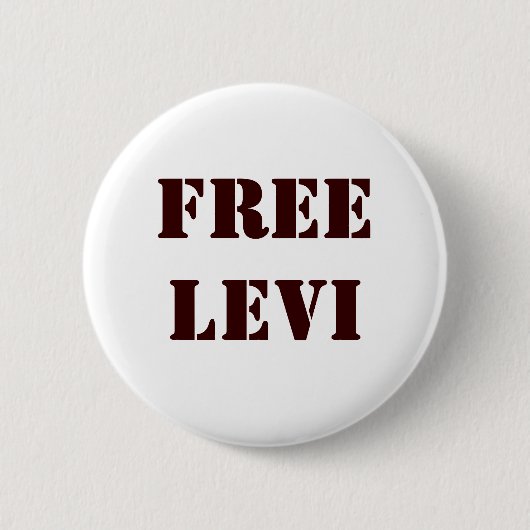Badge Rond 5 Cm Bouton LIBRE de LÉVI (Devant)
