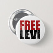 Badge Rond 5 Cm Bouton libre de Lévi (Devant & derrière)