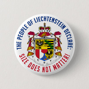 Badge Rond 5 Cm Bouton Liechtenstein
