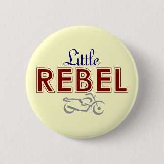 Badge Rond 5 Cm Bouton Little Rebel