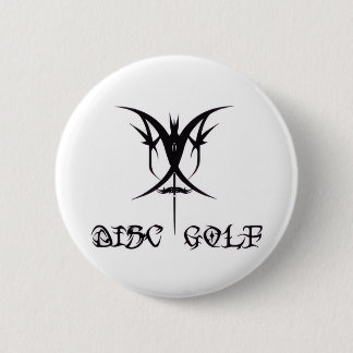 Badge Rond 5 Cm Bouton Logo de golf de Disque Tribal