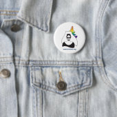 Badge Rond 5 Cm Bouton Logo des soeurs RR (En situation)