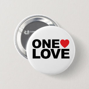 Badge Rond 5 Cm Bouton Logo OneLove