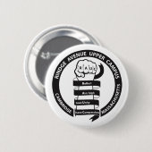 Badge Rond 5 Cm Bouton Logo RAUC (Devant & derrière)
