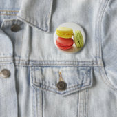 Badge Rond 5 Cm Bouton Macarons (En situation)