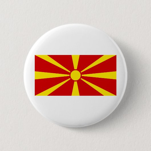 Badge Rond 5 Cm Bouton Macédoine (Devant)