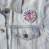 Badge Rond 5 Cm Bouton Mal Entendant (En situation)