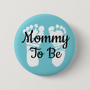 Badge Rond 5 Cm Bouton Maman à être Baby shower