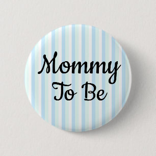 Badge Rond 5 Cm Bouton Maman à être Baby shower