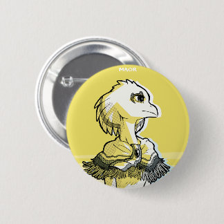 Badge Rond 5 Cm Bouton MAOR 2¼ po - série "Bold" : Sanariya