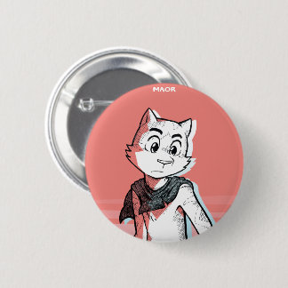 Badge Rond 5 Cm Bouton MAOR 2¼" - Série "Bold" : Maor