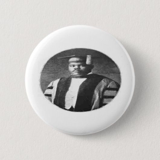Badge Rond 5 Cm Bouton Marcus Garvey (Devant)
