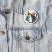 Badge Rond 5 Cm Bouton : Mariage orthodoxe (En situation)