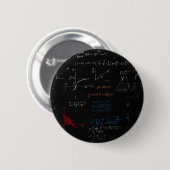 Badge Rond 5 Cm Bouton Math (Devant & derrière)