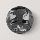 Badge Rond 5 Cm Bouton Meilleurs amis (Devant)