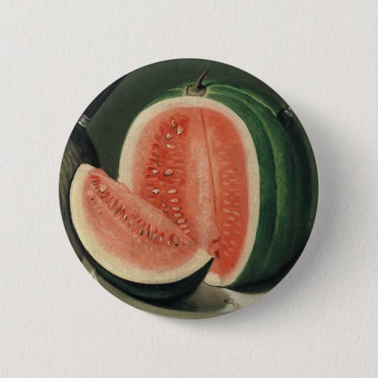 Badge Rond 5 Cm Bouton "Melons" (Devant)