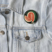 Badge Rond 5 Cm Bouton "Melons" (En situation)