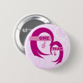 Badge Rond 5 Cm Bouton Mère et fille (Devant & derrière)
