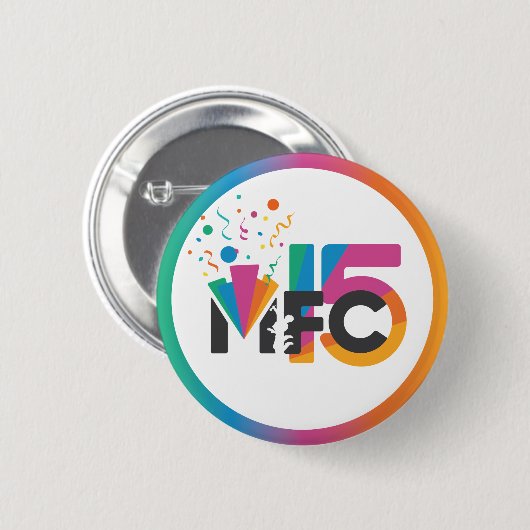 Badge Rond 5 Cm Bouton MFC15 (Devant & derrière)