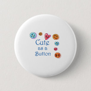 Badge Rond 5 Cm Bouton mignon
