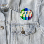 Badge Rond 5 Cm Bouton mignon de crayons (En situation)