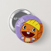 Badge Rond 5 Cm Bouton mignon pratique (Devant & derrière)