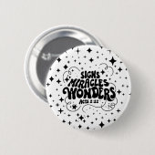 Badge Rond 5 Cm Bouton Miracle (Devant & derrière)