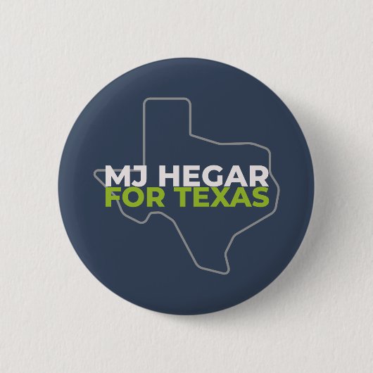 Badge Rond 5 Cm Bouton MJ Hegar Pour Texas (Devant)
