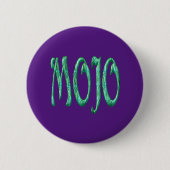 Badge Rond 5 Cm Bouton Mojo violet (Devant)