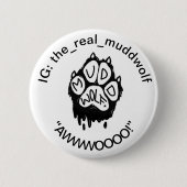 BADGE ROND 5 CM BOUTON MUDDWOLF (Devant)
