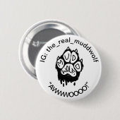BADGE ROND 5 CM BOUTON MUDDWOLF (Devant & derrière)