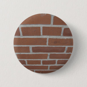 Badge Rond 5 Cm Bouton Mur de briques
