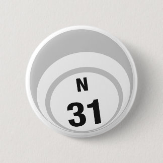 Badge Rond 5 Cm Bouton N31 Bingo Ball