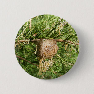 Badge Rond 5 Cm Bouton naissant de ~ de mante